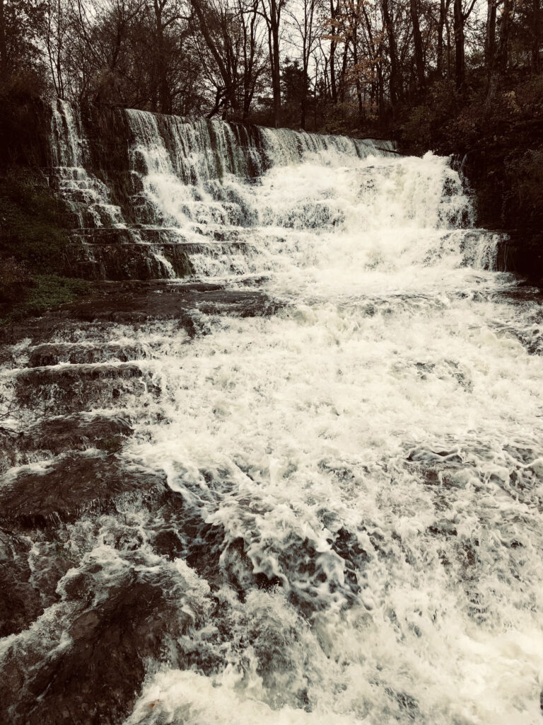 Burville Falls at the Burville Cider Mill in Burrville, New York. Photo by Michael Aaron Gallagher.