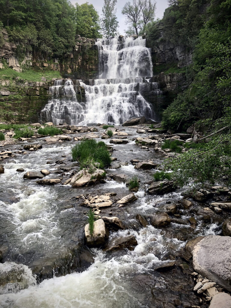 Chittenango Falls in Cazenovia, New York. Photo by Michael Aaron Gallagher.