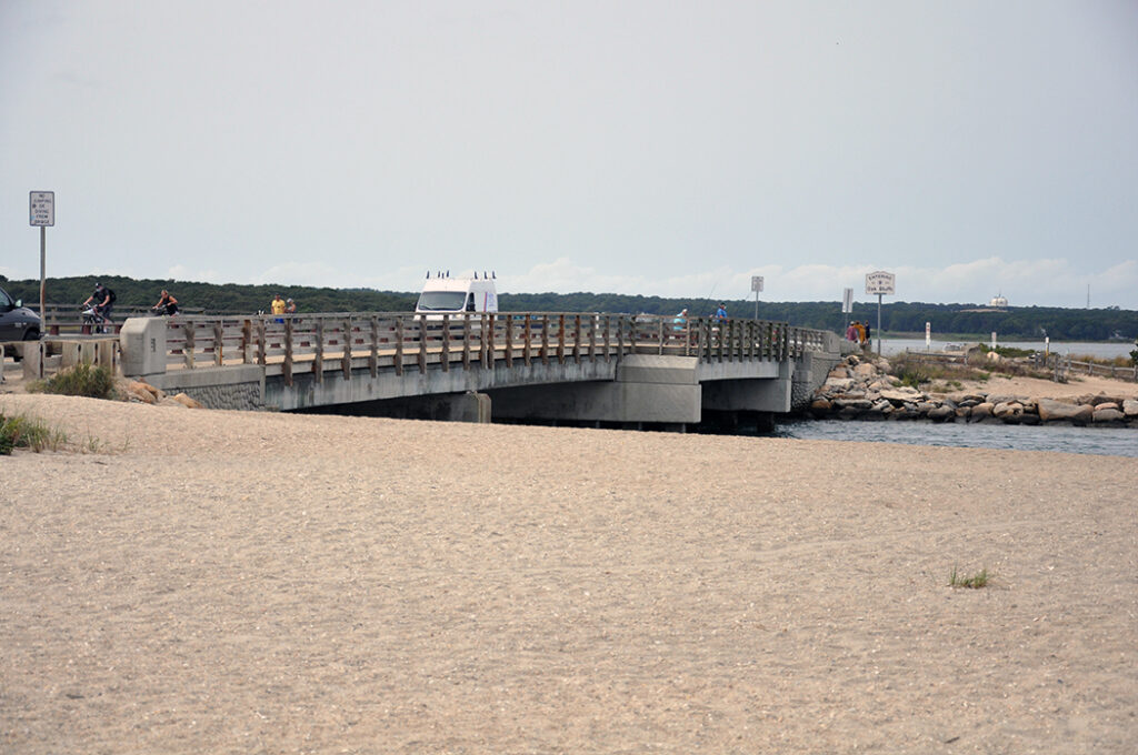 The American Legion Memorial Bridge from the movie “Jaws” (1975) on Martha’s Vineyard. Photo by Michael Aaron Gallagher.