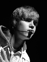 Justin Bieber photo by Michael Aaron Gallagher