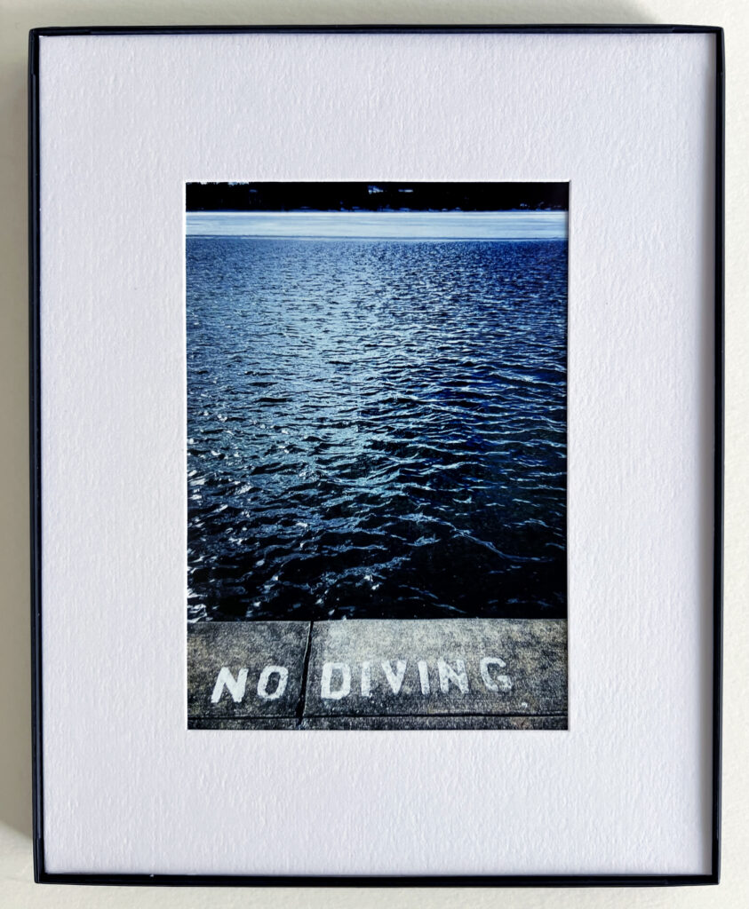 No Diving photograph by Michael Aaron Gallagher