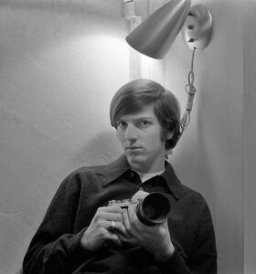 Russell Levin (age 17), self portrait, 1972.