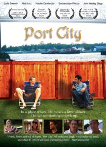 "Port City" DVD with quote by Michael Aaron Gallagher.