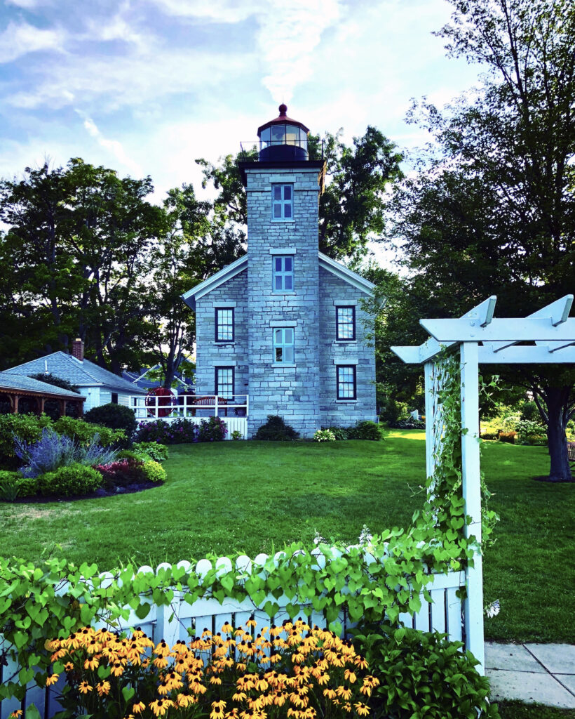 Sodus Bay Lighthouse in Sodus Point, New York. Photo by Michael Aaron Gallagher.