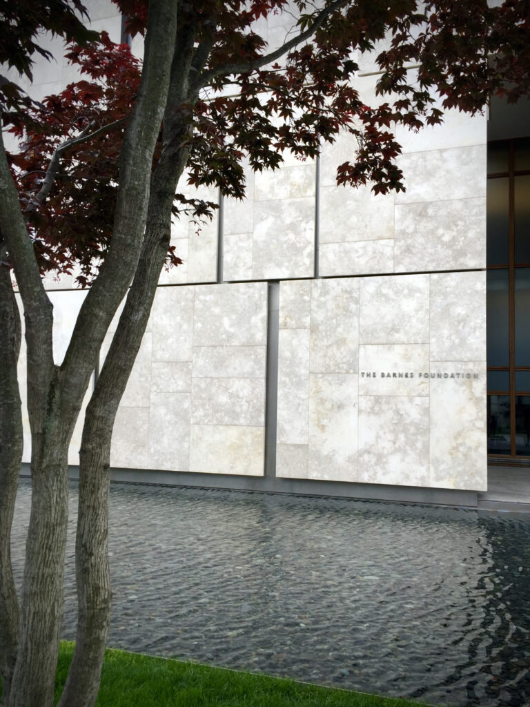 The Barnes Foundation, Philadelphia, Pennsylvania. Photo by Michael Aaron Gallagher.