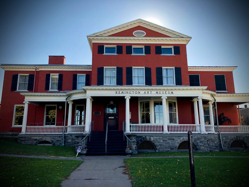 The Frederic Remington Art Museum, Ogdensburg, New York. Photo by Michael Aaron Gallagher.