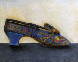 Women's high heal shoe painting