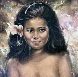 “Young Girl.” Oil painting by Anthony Sidoni.