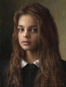 Portrait of Anna by Damian Lechoszest