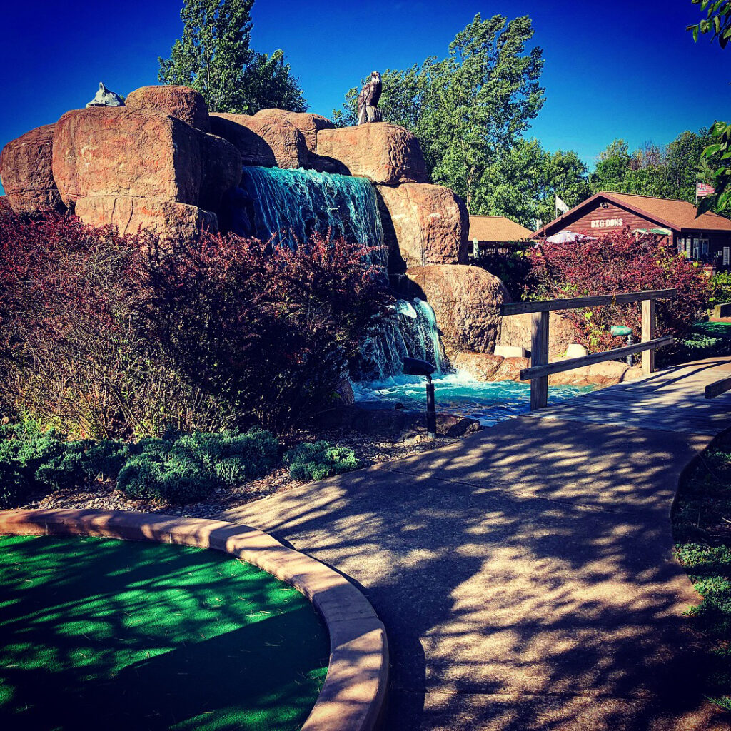 Big Don’s Wild River Miniature Golf Course. Photo by Michael Aaron Gallagher.