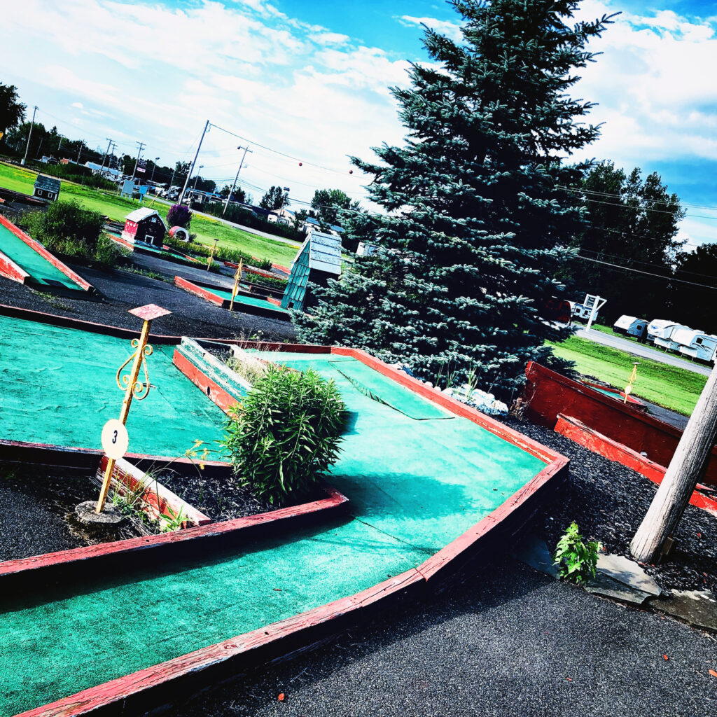 Cicero Golf’s Mini Golf Course. Photo by Michael Aaron Gallagher.