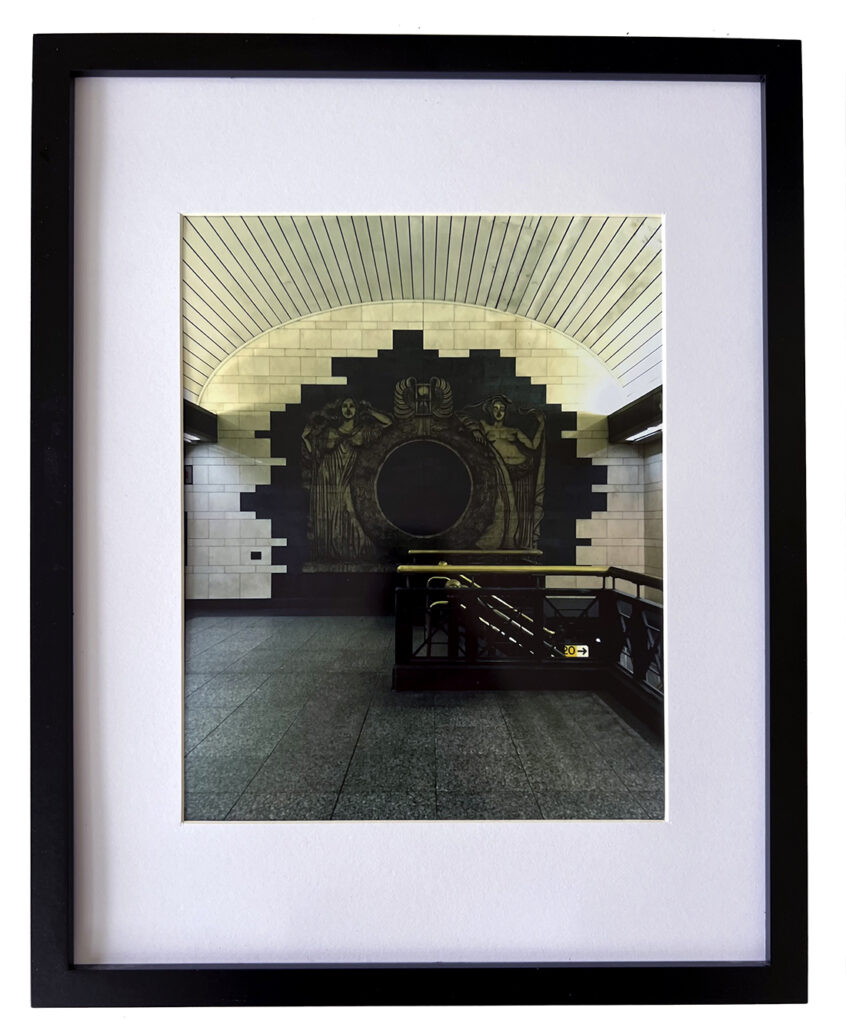 Empty Penn Station in New York City by Michael Aaron Gallagher