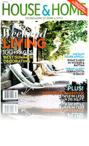 House and Home Magazine cover July 2015