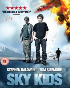 Sky Kids DVD Cover with quote by Michael Aaron Gallagher