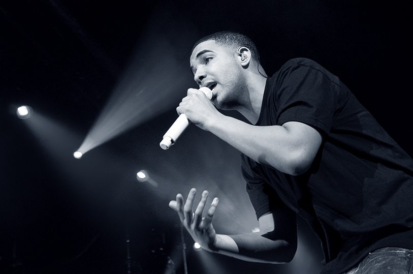 Grammy award winning artist Drake. Photo by Michael Aaron Gallagher.