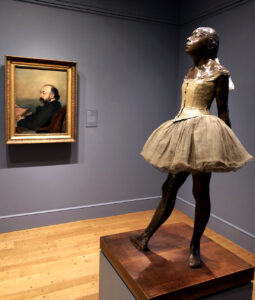 Edgar Degas Little Dancer Aged Fourteen Bronze Sculpture at the Clark Art Institute by Michael Aaron Gallagher