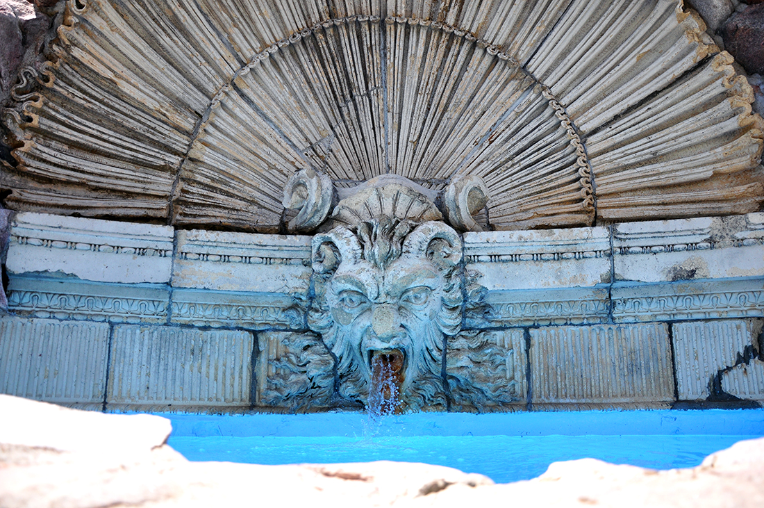 Fountain at Boldt Castle by Michael Aaron Gallagher