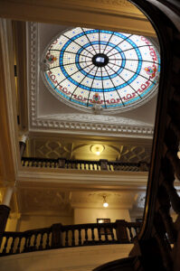 Stained Glass Dome at Boldt Castle by Michael Aaron Gallagher