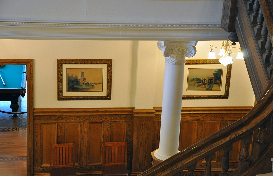 The Billiard Room at Boldt Castle by Michael Aaron Gallagher