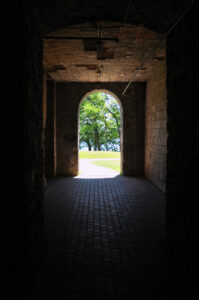 Underground tunnel beneath Boldt Castle by Michael Aaron Gallagher