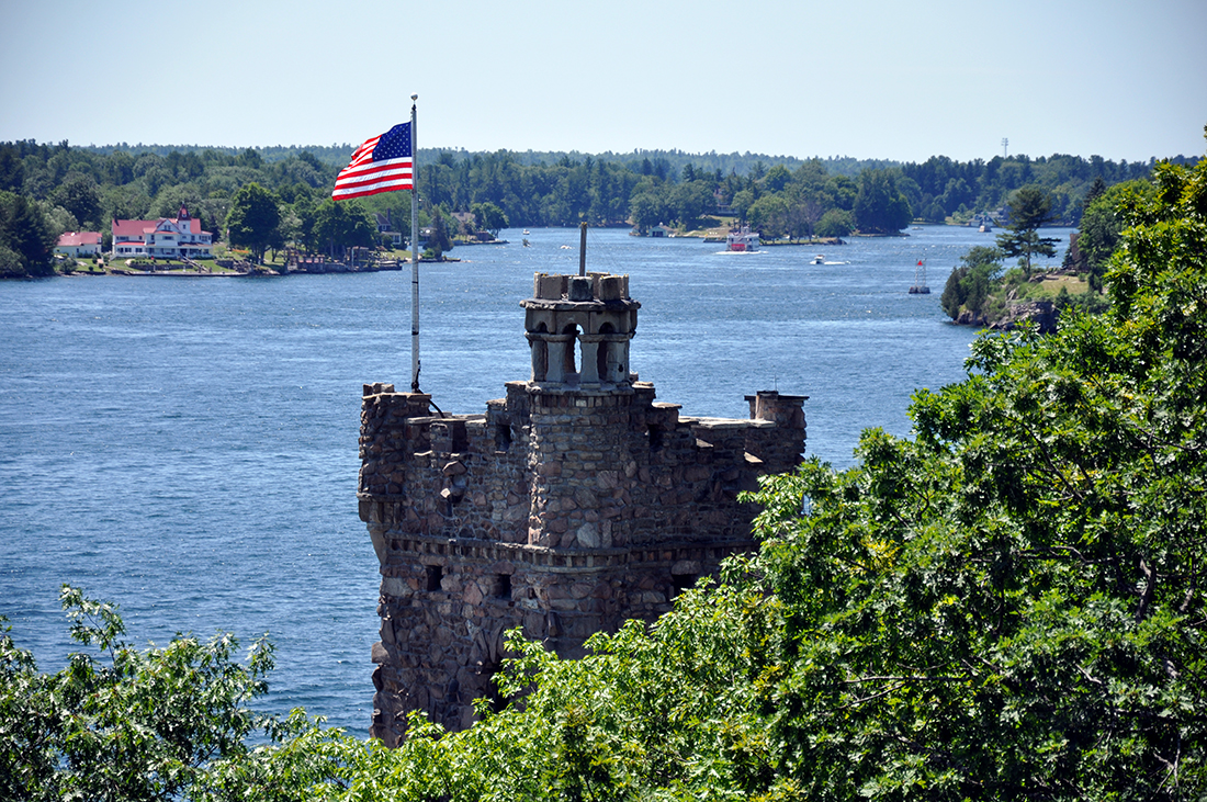 View from Boldt Castle balcony by Michael Aaron Gallagher