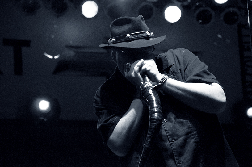 John Popper, lead singer of Blues Traveler, whose hit songs include "Run Around" and "Hook." Photo by Michael Aaron Gallagher.