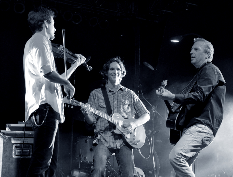 Kevin Costner and his band by Michael Aaron Gallagher