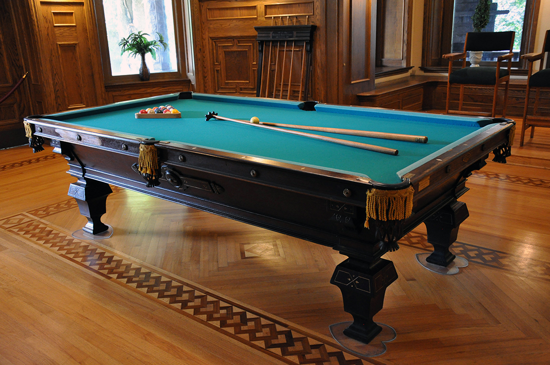 Billiard Room at Boldt Castle by Michael Aaron Gallagher