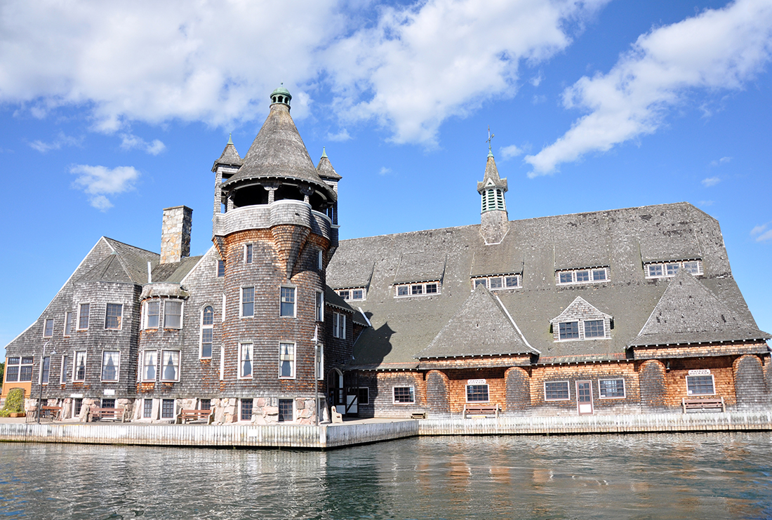 Boldt Yacht House on Wellesley Island by Michael Aaron Gallagher