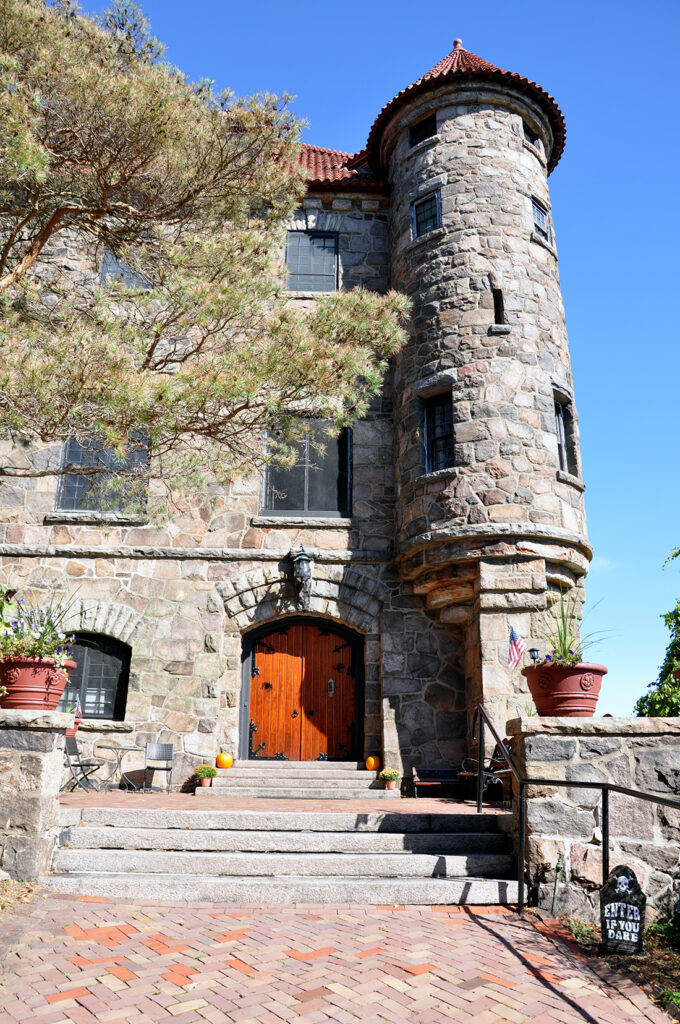 Front door of Singer Castle by Michael Aaron Gallagher