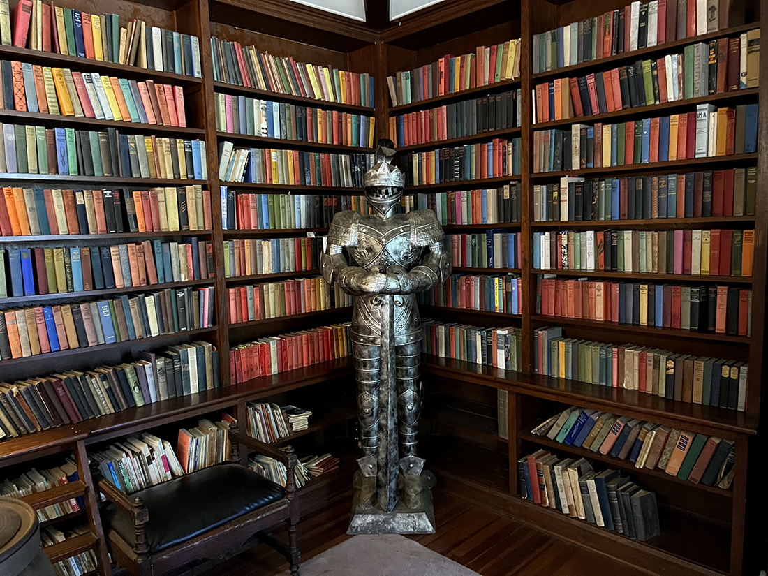 Library in Singer Castle by Michael Aaron Gallagher