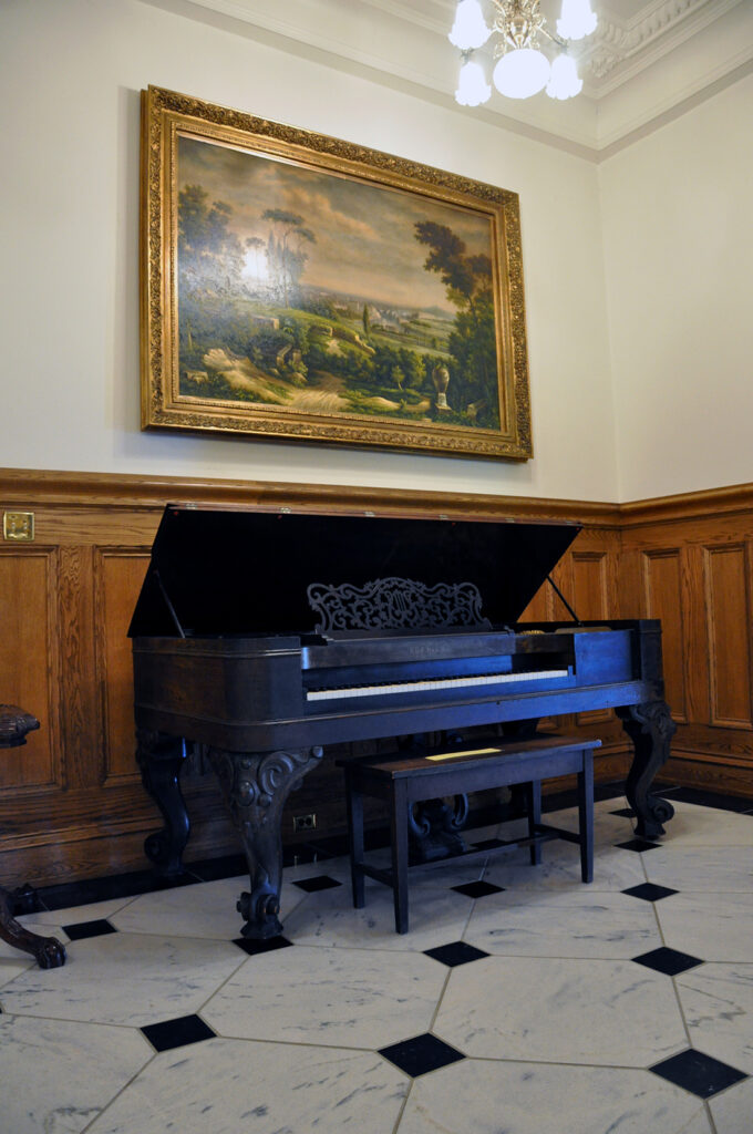 Piano at Boldt Castle by Michael Aaron Gallagher