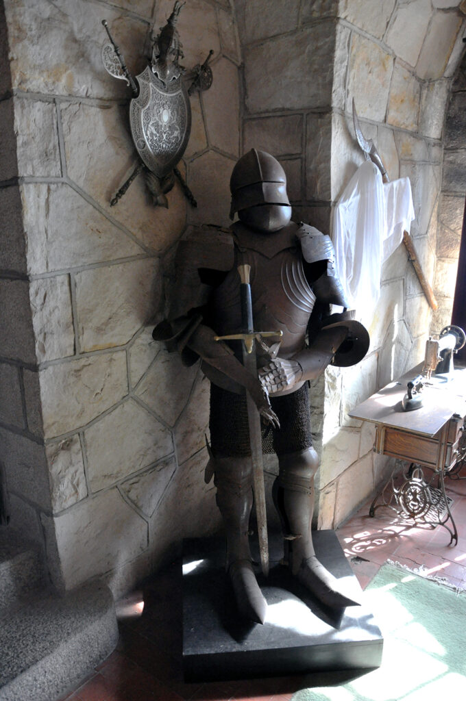 Suit of Armor at Singer Castle by Michael Aaron Gallagher