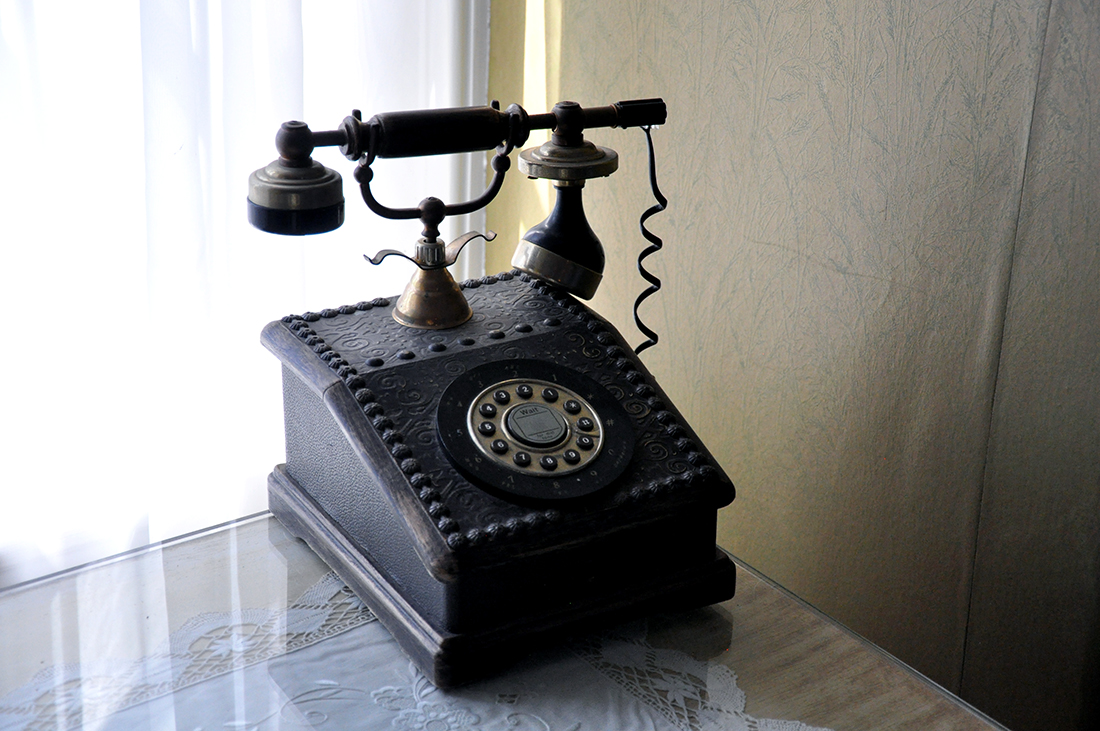 Telephone at Singer Castle by Michael Aaron Gallagher