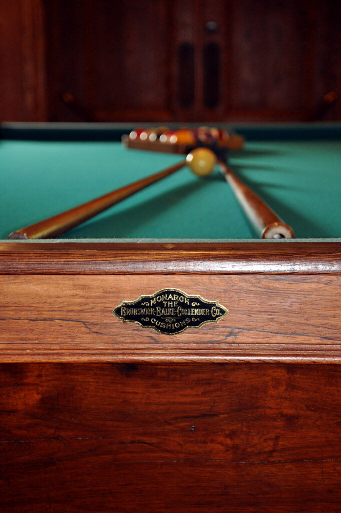 The Billiard Table at Boldt Castle by Michael Aaron Gallagher