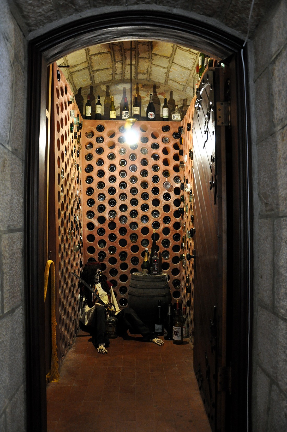 Wine Cellar at Singer Castle by Michael Aaron Gallagher