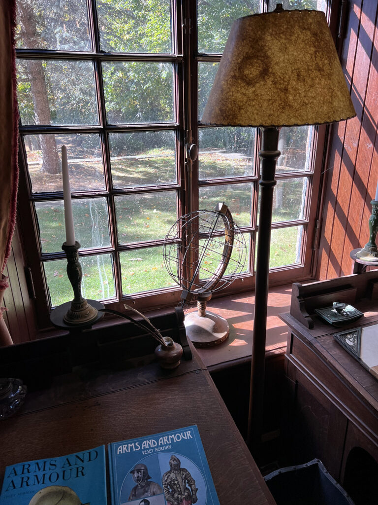 Writing Desk at Singer Castle by Michael Aaron Gallagher