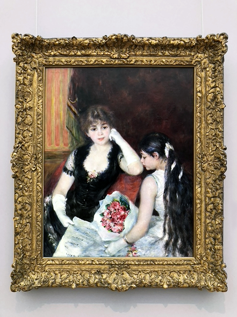 A Box at the Theater by Pierre-Auguste Renoir at The Clark by Michael Aaron Gallagher