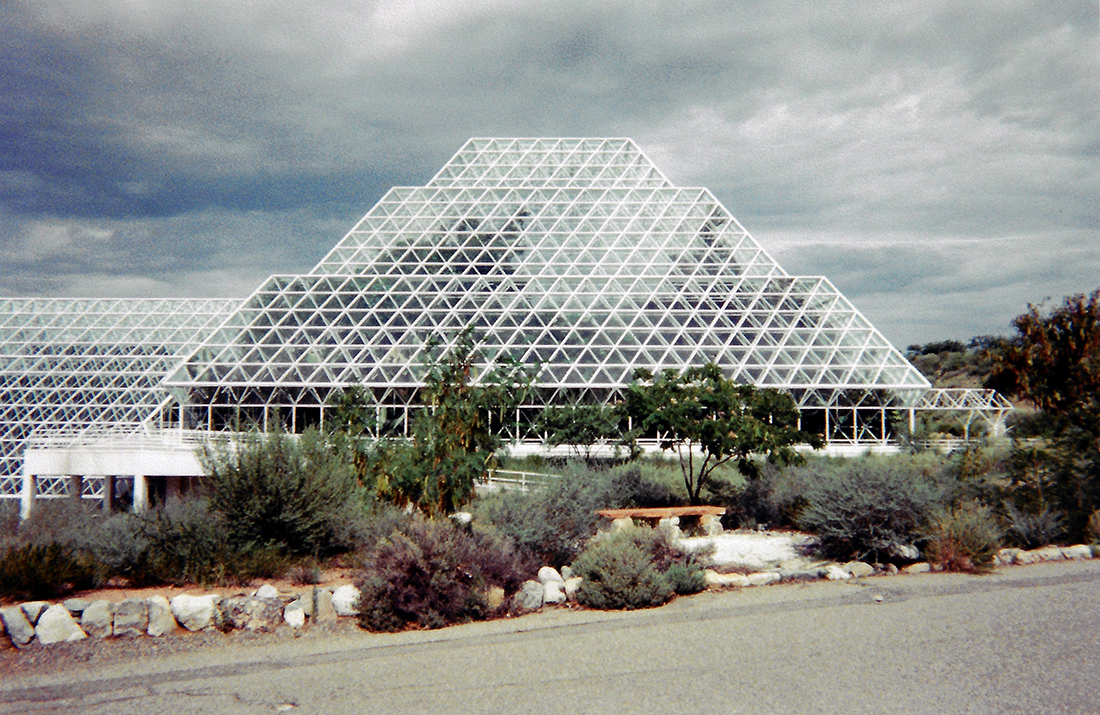 Biosphere Cloudy Sky 1998 by Michael Aaron Gallagher