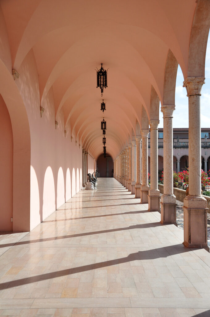 The Cloisters at the John and Mable Ringling Museum of Art in Sarasota Florida by Michael Aaron Gallagher