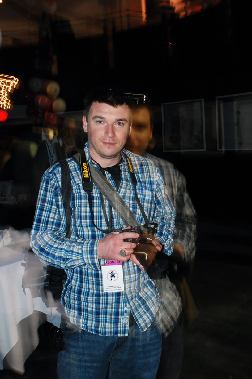 Michael Aaron Gallagher Celebrity Photographer at the High Falls International Film Festival in Rochester