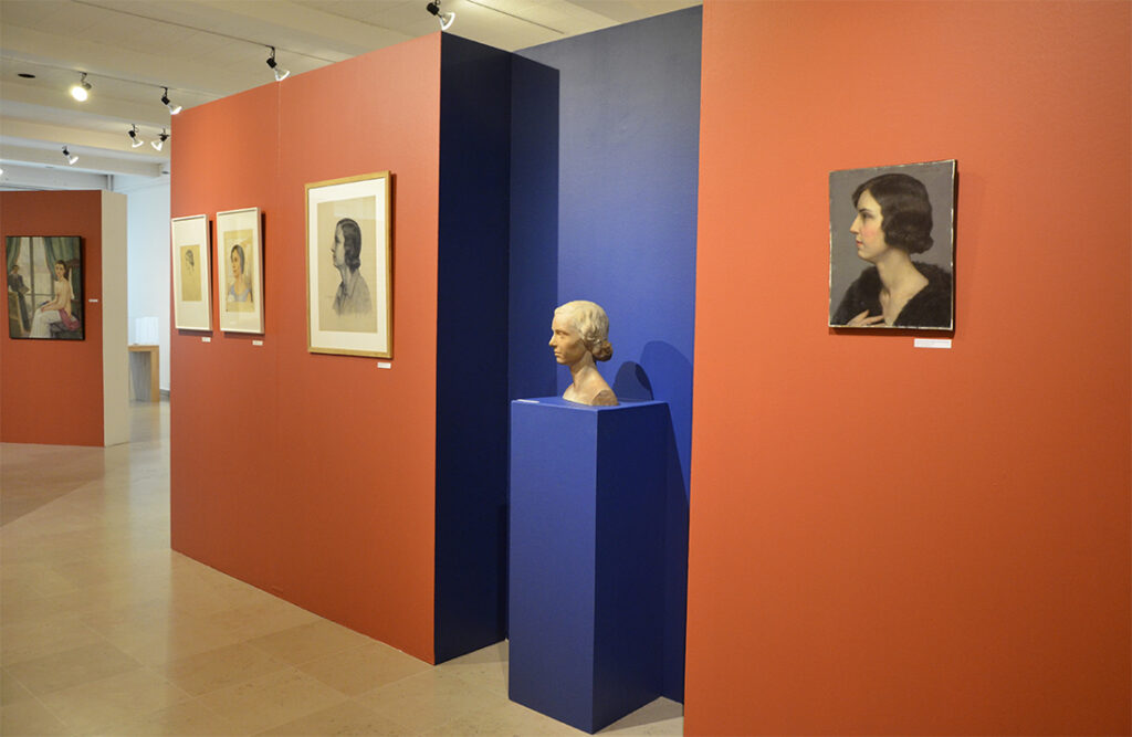 Maurice Ehlinger paintings at the 2019 exhibit at Musée Pierre-Noël de Saint-Dié-des-Vosges