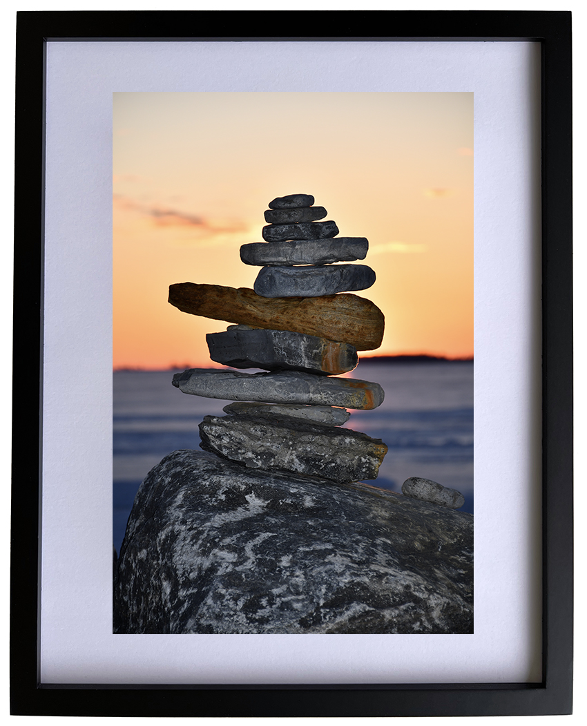 Cairn in The Thousand Islands by Michael Aaron Gallagher